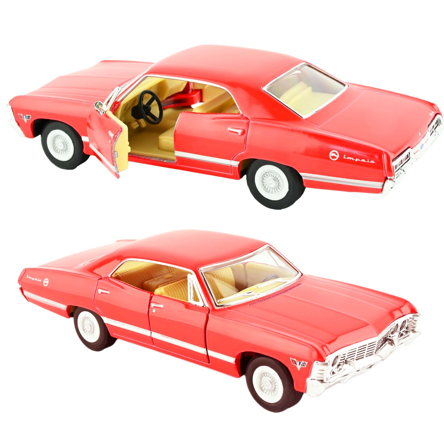Bil 1967 Chevrolet Impala pb 12cm 1:43