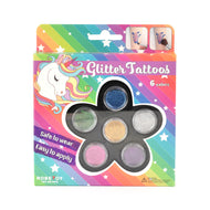 Tatuering glitterkit 6 färger