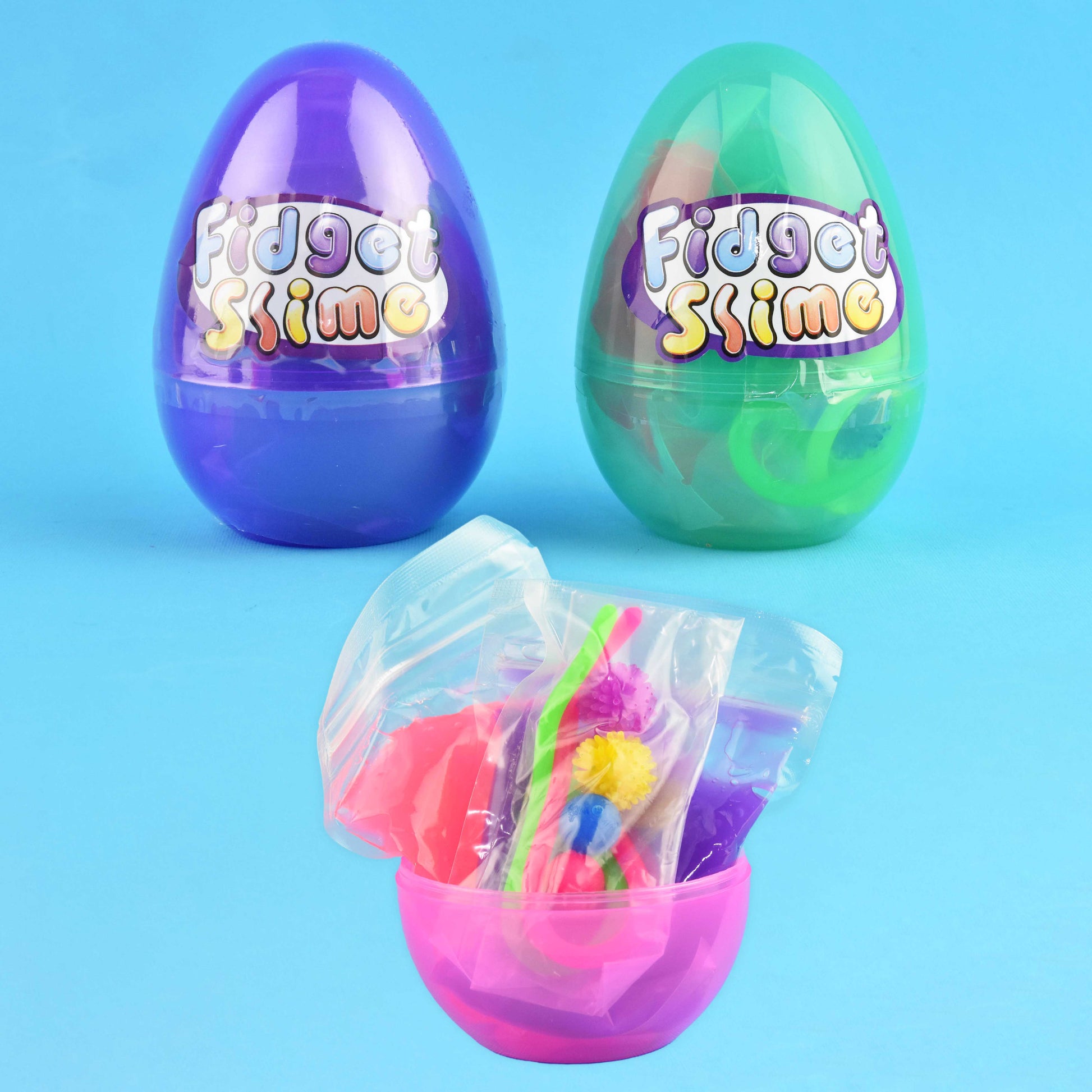Slimeägg 8 bitar 160g 12cm