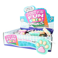 Kattass Nyckelring Pop-It 4-pack – Tassformad Fidget i Pastell