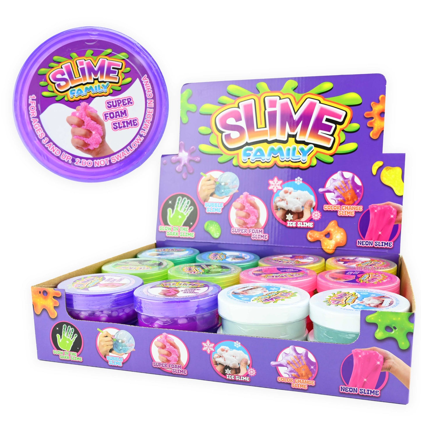 Slemfamilj 80g 7cm
