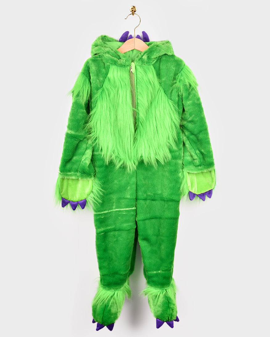 Overall grön monster 104 cl 3-4 år