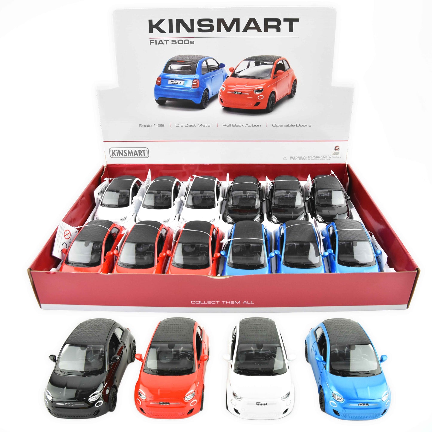 Bil Fiat 500e pb 13cm