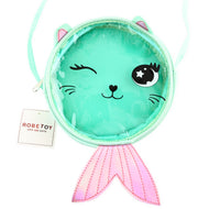 Väska sjöjungfru/kattunge 24cm