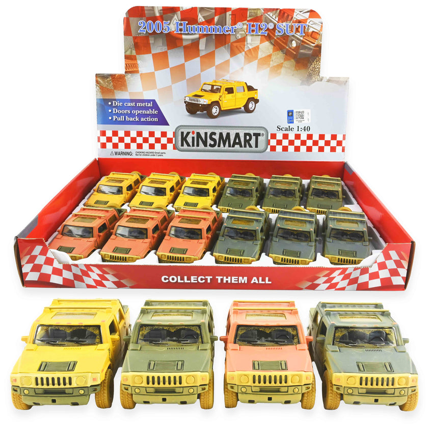 Bil hummer h2 sut (lerig) pb 12,5cm