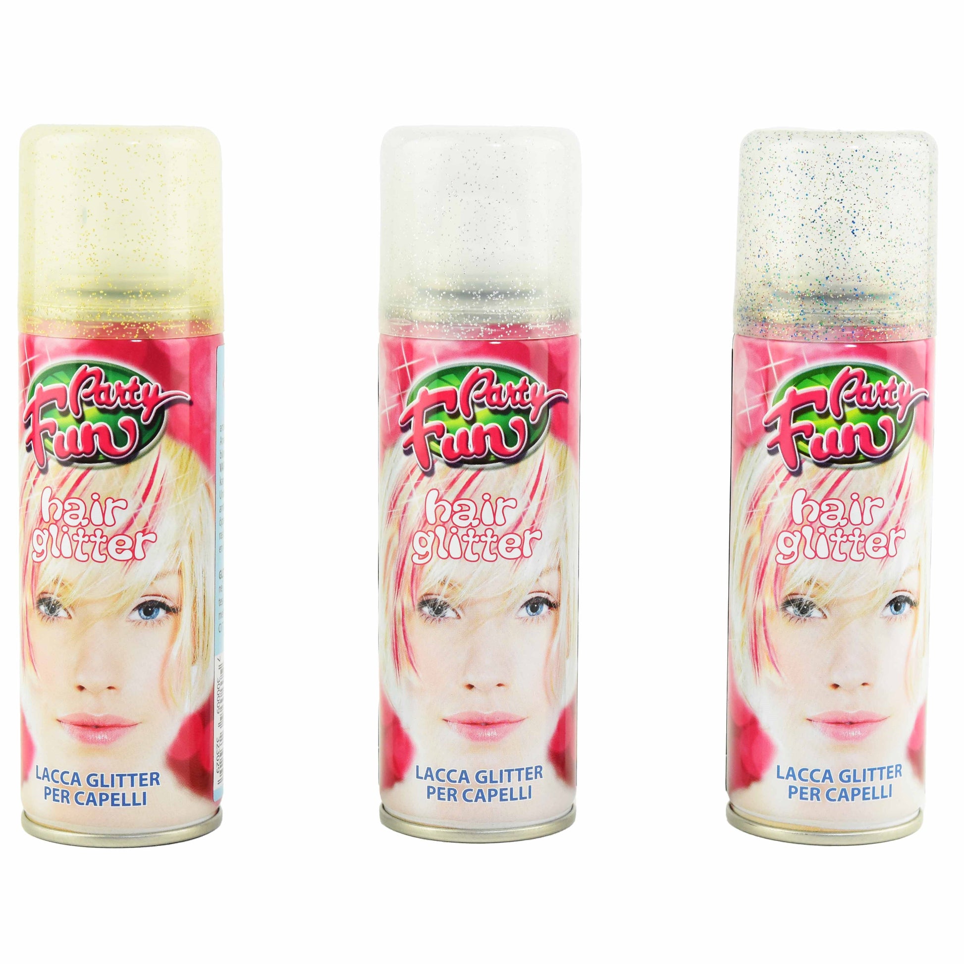 Hårspray glitter 125ml 15,5cm