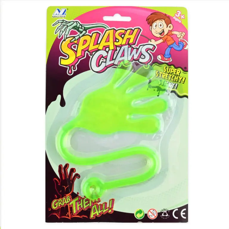 KLIBBIG HAND Splash Claws – Rolig Klibbig Leksak