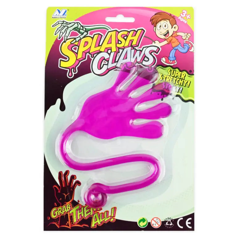 KLIBBIG HAND Splash Claws – Rolig Klibbig Leksak