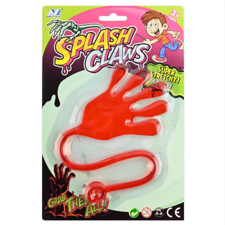 KLIBBIG HAND Splash Claws – Rolig Klibbig Leksak
